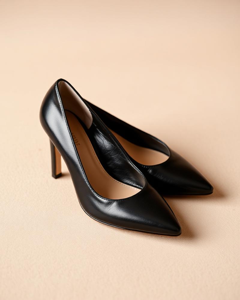 Saint Laurent Pointed Leather Pumps